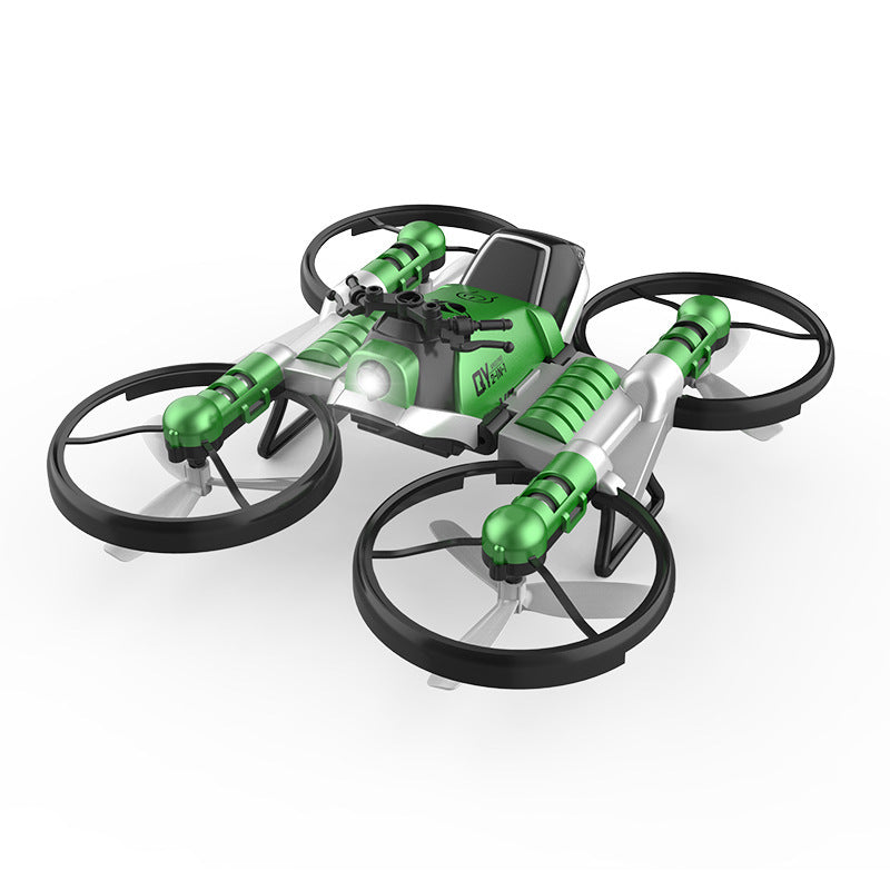 Wi-Fi RC Drone Motorcycle 2 in 1 Helicopter Camera