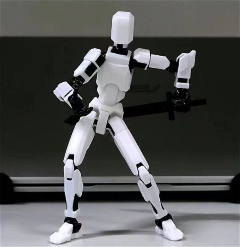 Multi-Jointed Movable Robot with weapon