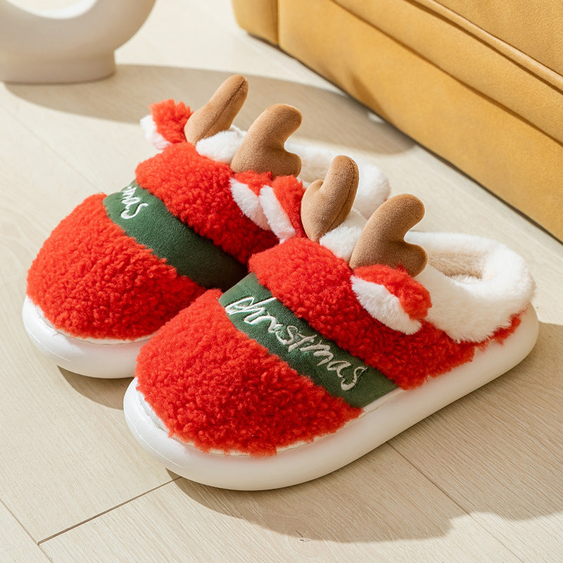 Soft Cozy Christmas Slippers