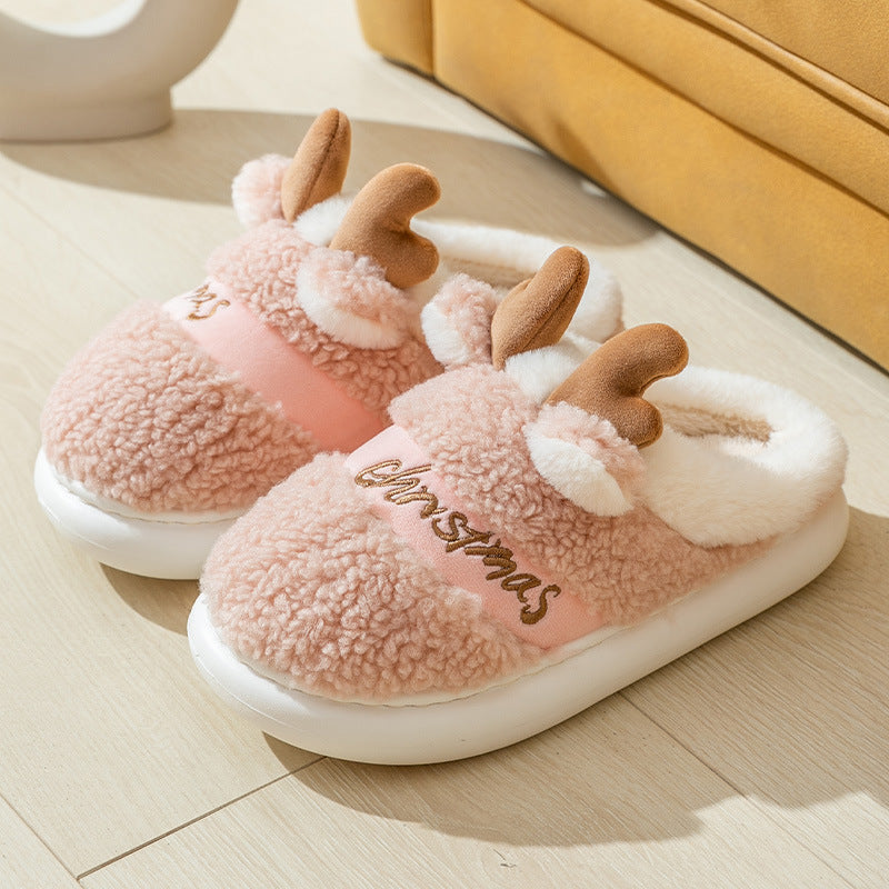 Soft Cozy Christmas Slippers