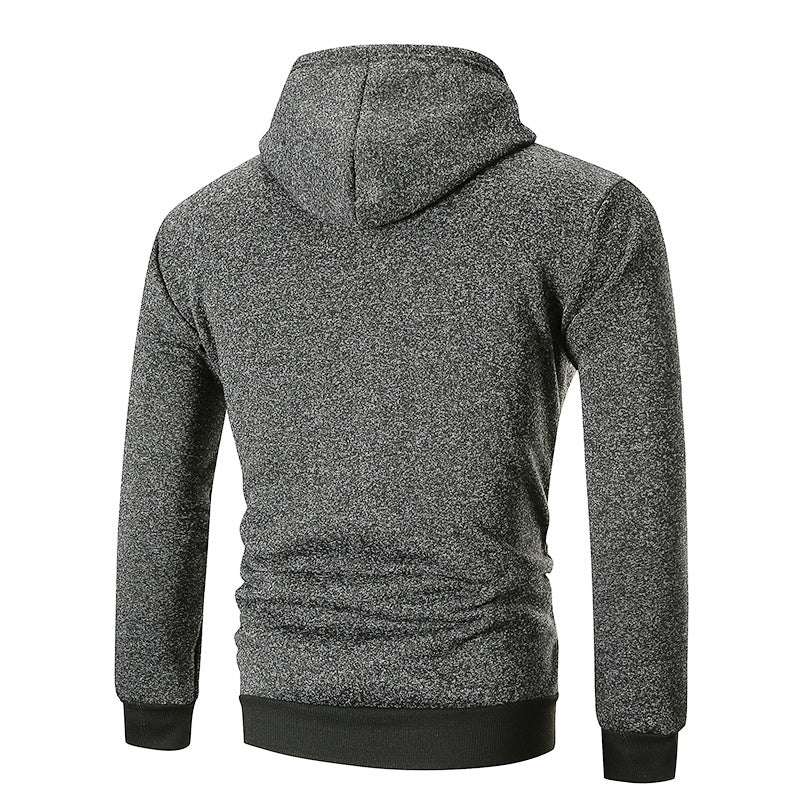 Men's Large Pocket Pullover Hooded Sweatshirt