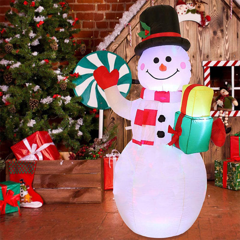 Christmas LED Lights Inflatable Yard Decoration