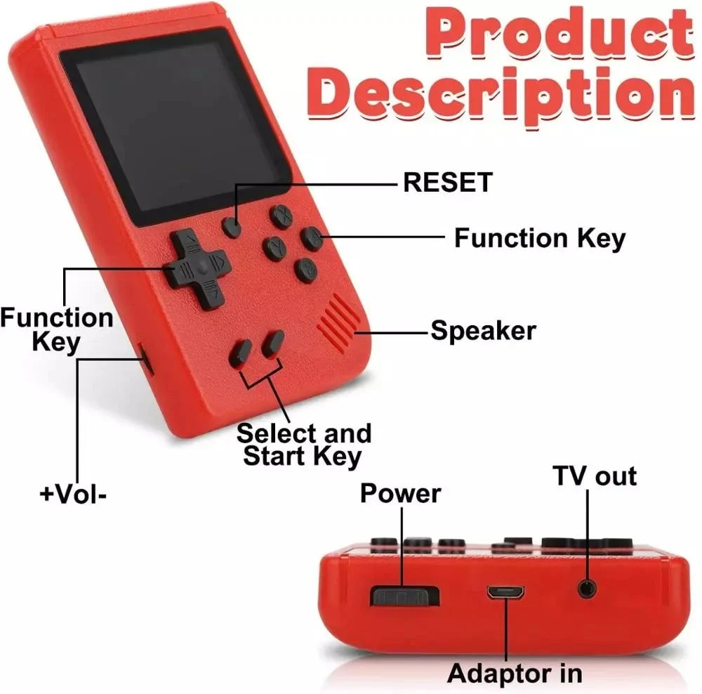 400 in-1 Portable Game Console