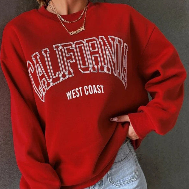 Women's Round Neck Sweatshirt