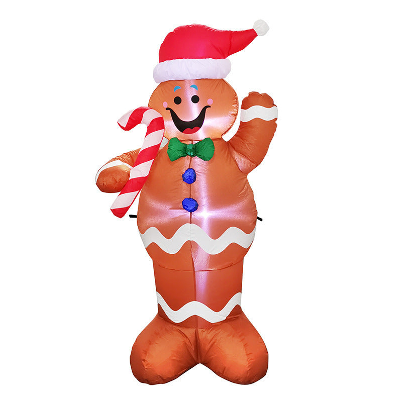 Christmas LED Lights Inflatable Yard Decoration