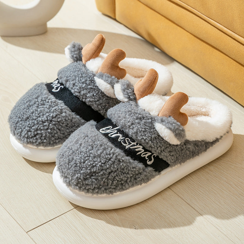 Soft Cozy Christmas Slippers