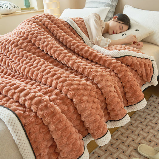 Velvet Blanket Double-layer Thick Blanket