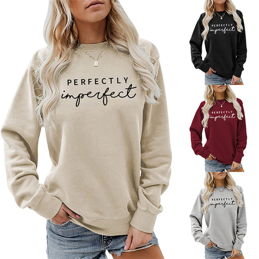 PERFECTLY Imperfect Round Neck Women's Sweater