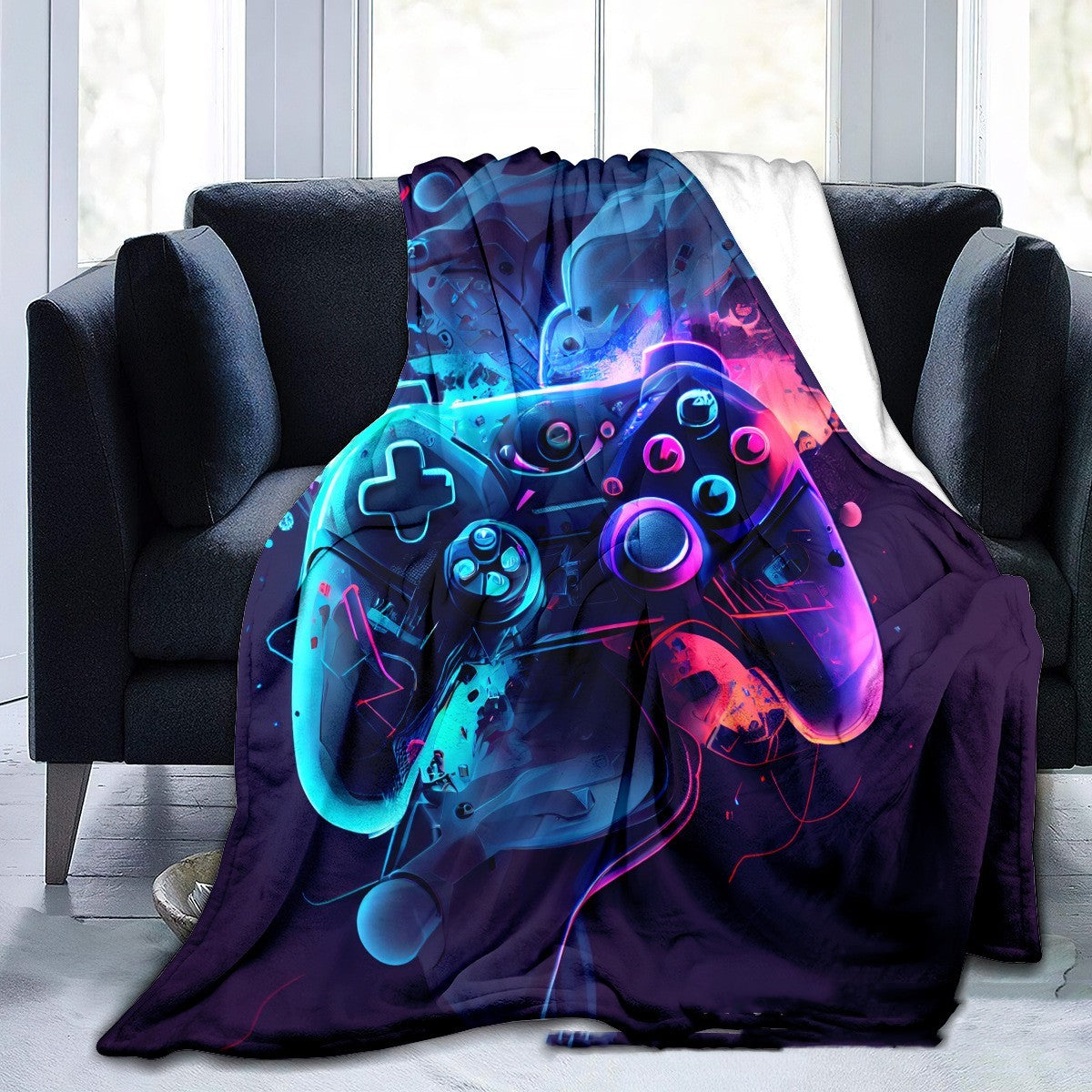 Digital Printing Flannel Blanket Household