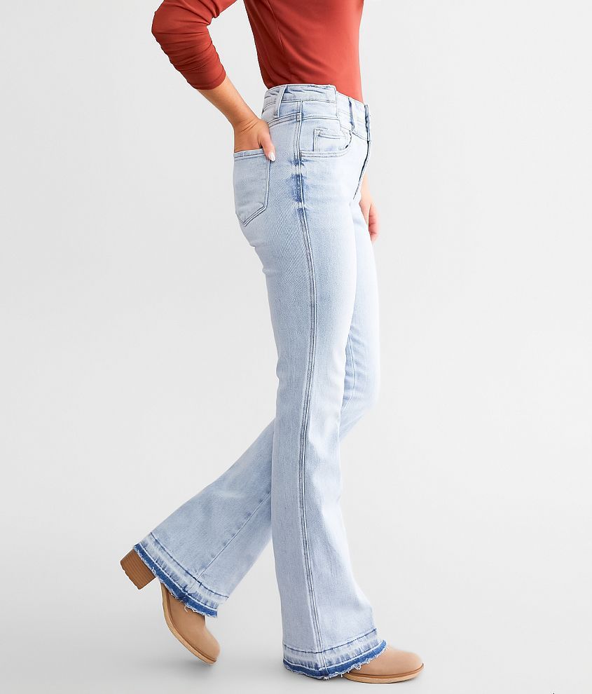 Women's High Waist Elastic Denim Jeans