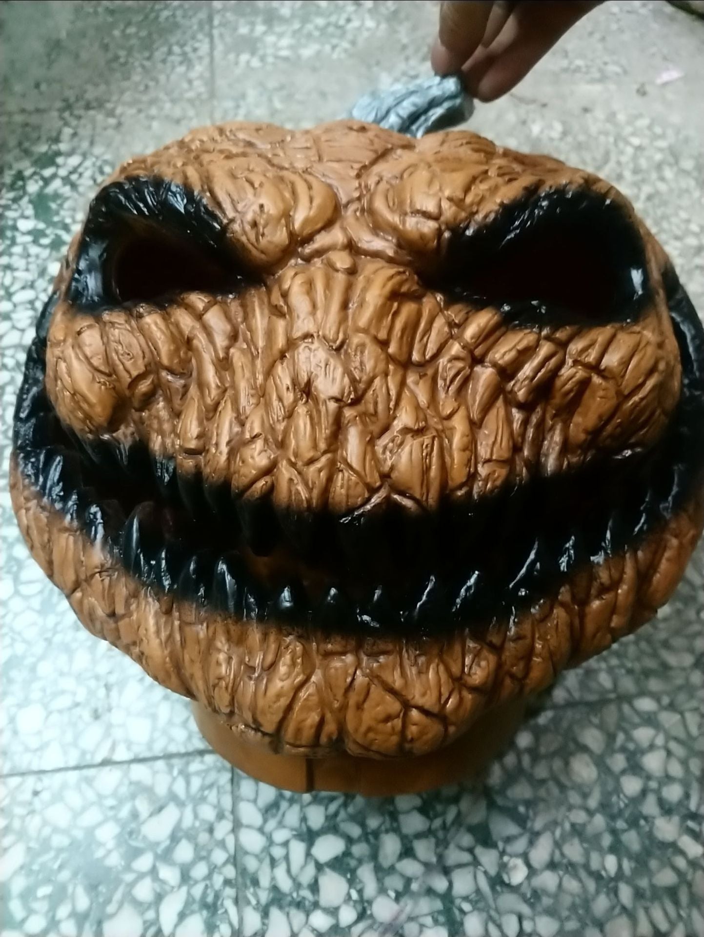 Halloween light up pumpkin decoration