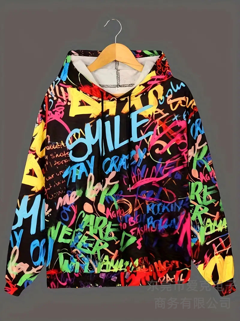 Men's Graffiti Hoodie