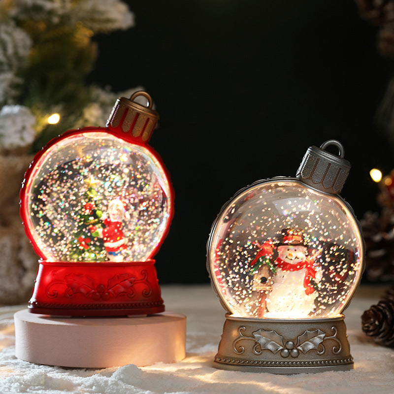 Christmas Holiday Snow Globes Decorations