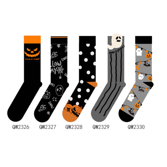 Halloween Cotton Tube Socks