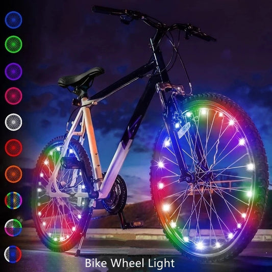 Glowing LED Bicycle Wheel Light Cycling Accessories