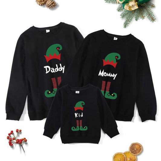 Parent and children Christmas sweater