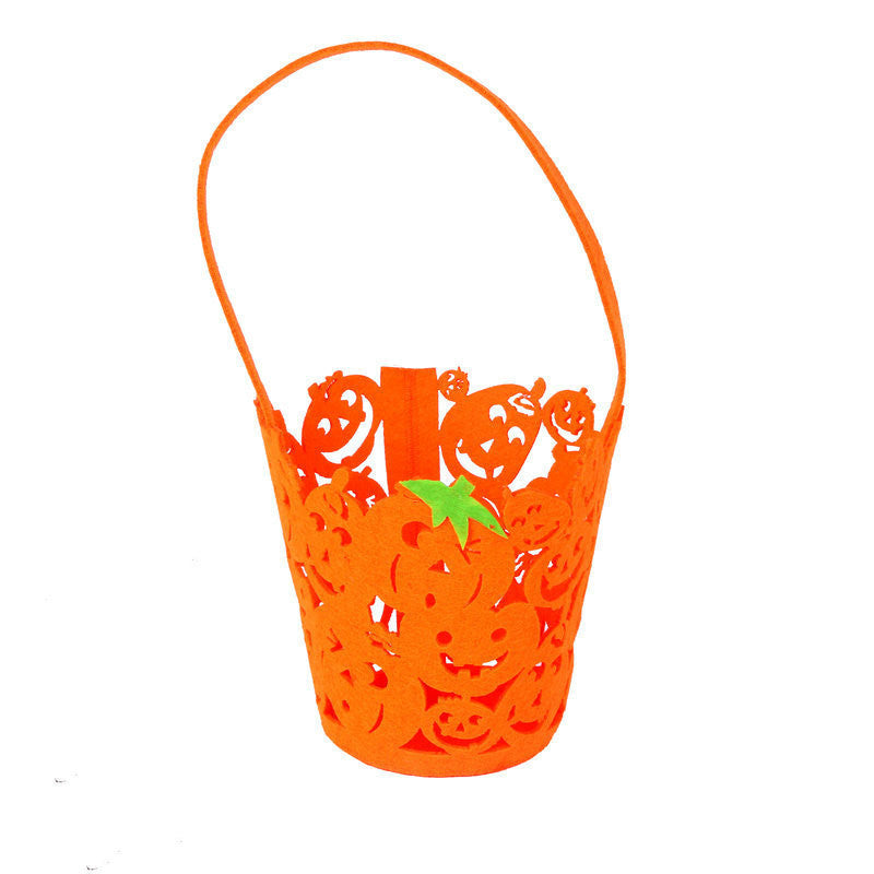 Halloween Pumpkin Candy Bag Decoration