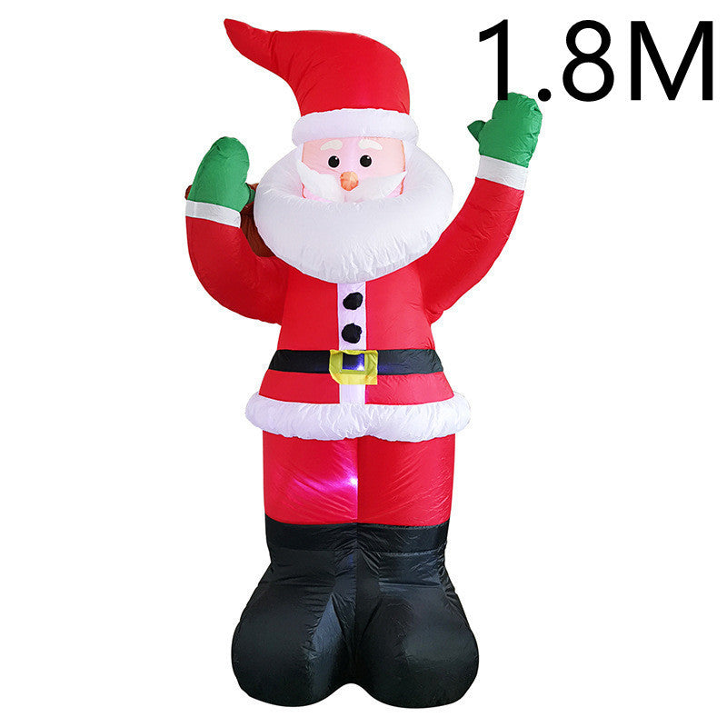 Christmas LED Lights Inflatable Yard Decoration