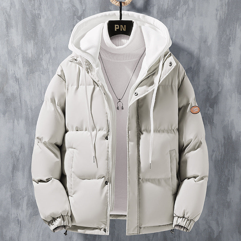 Men's Winter Windproof Hooded Jacket