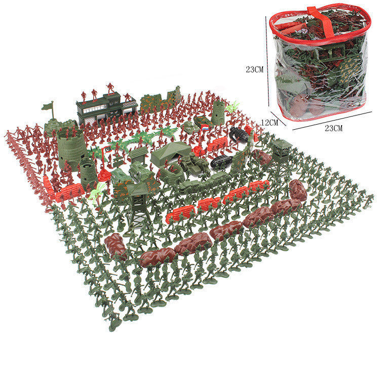 Small Soldier Model Set 500 Pieces 4cm Kids Toys