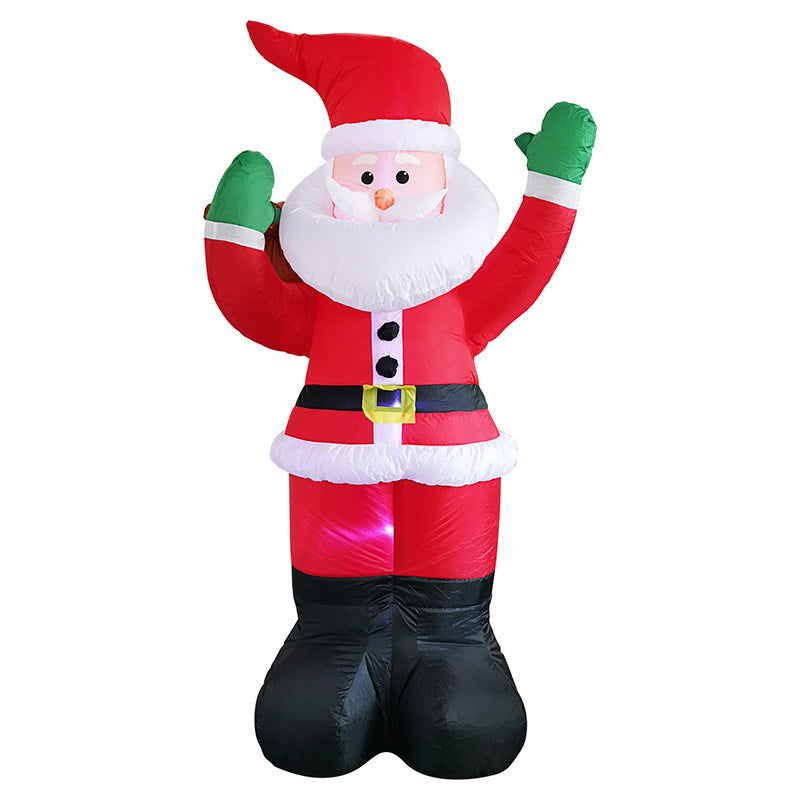 Christmas LED Lights Inflatable Yard Decoration