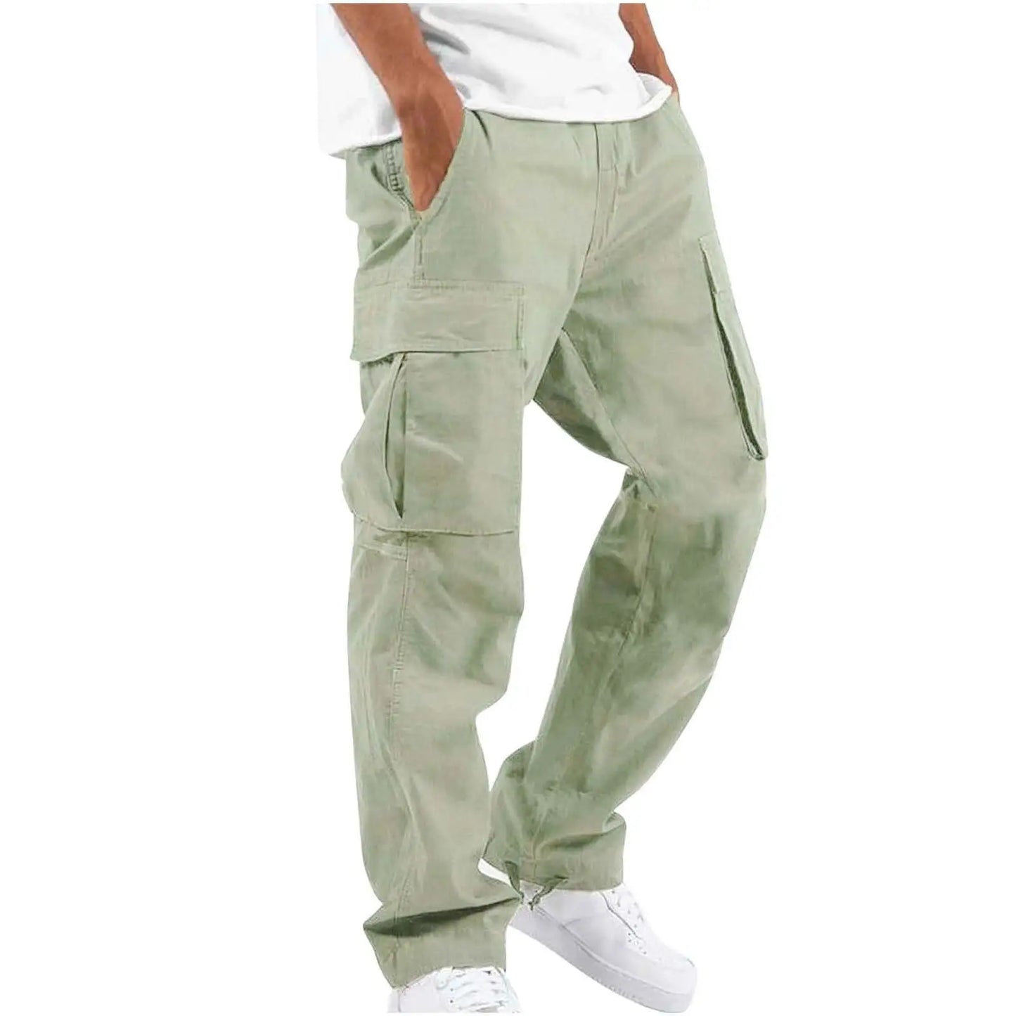 Men's Multi-Pocket Casual Pants