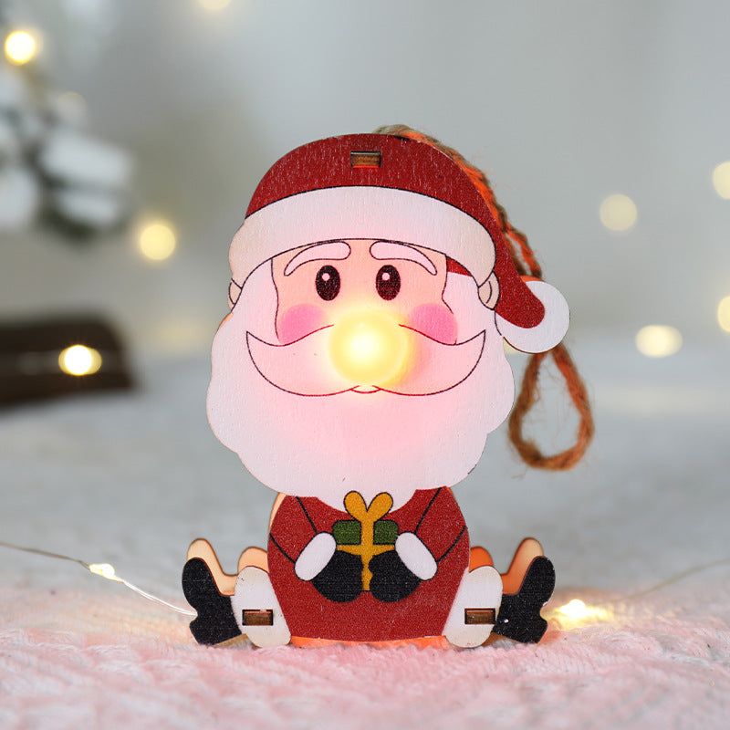 Christmas Light Up Nose Ornaments