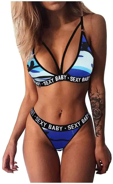 Underwear Bra and Panty Bikini Set