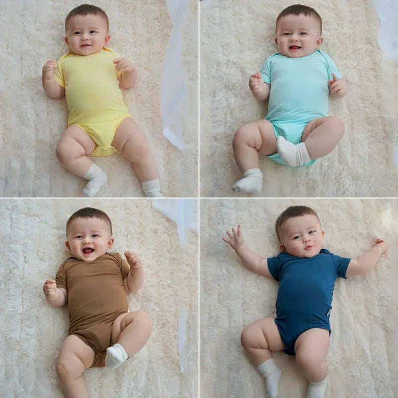 Bamboo Fiber Baby Romper