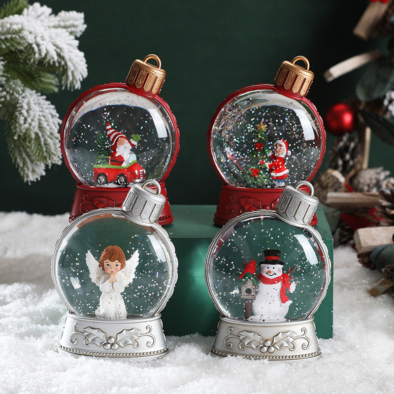 Christmas Holiday Snow Globes Decorations