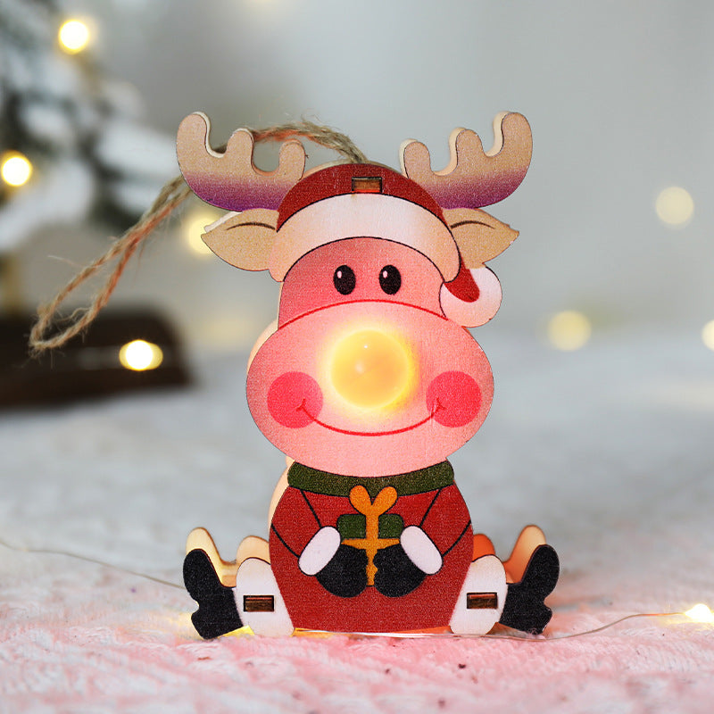 Christmas Light Up Nose Ornaments