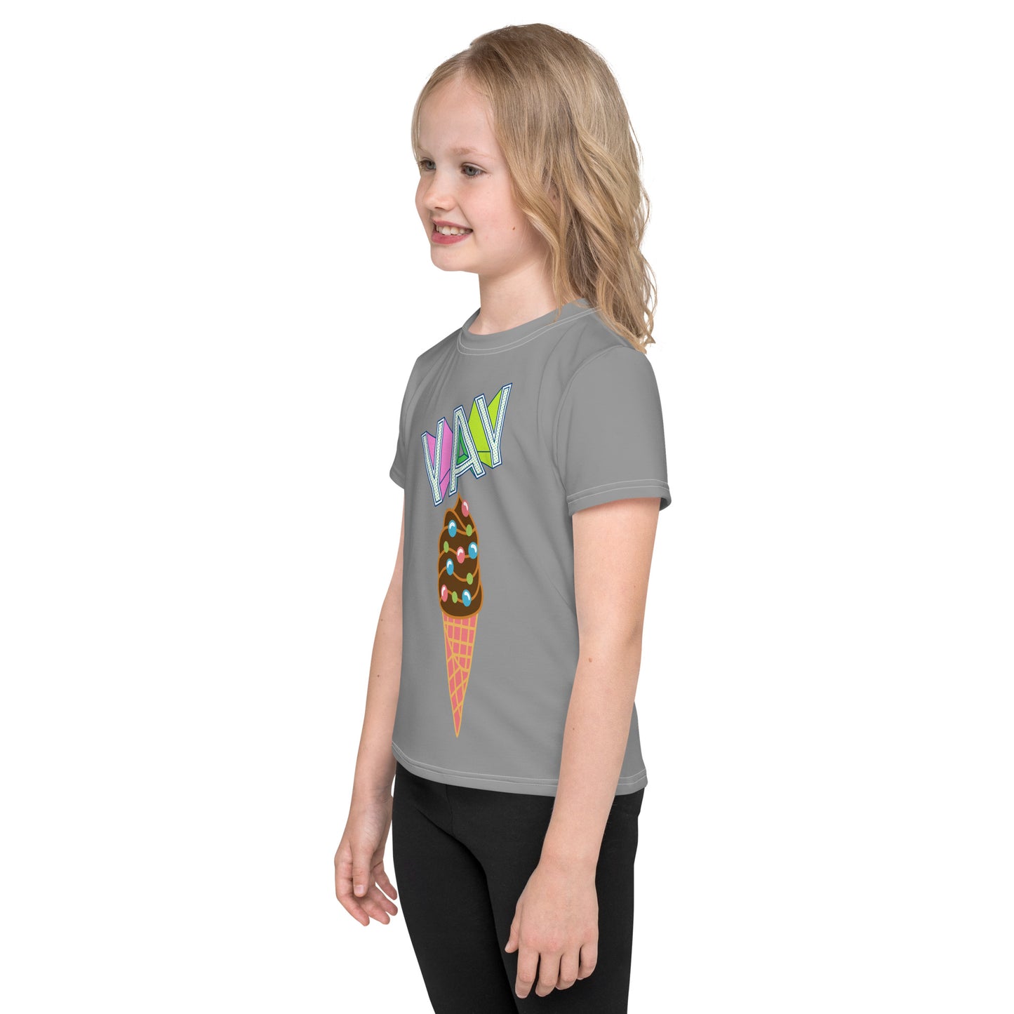 Kids crew neck t-shirt