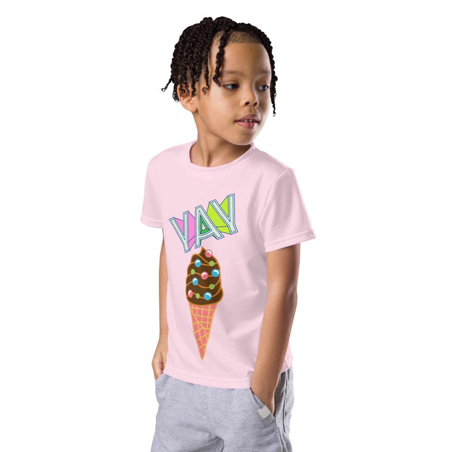 Kids crew neck t-shirt