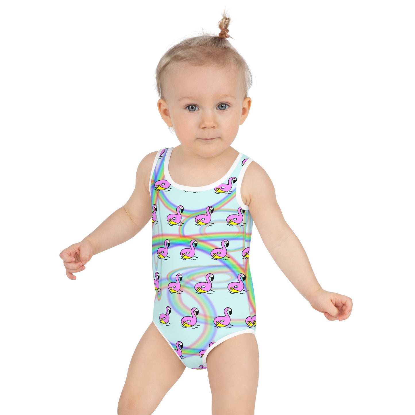 All-Over Print Kids Swimsuit