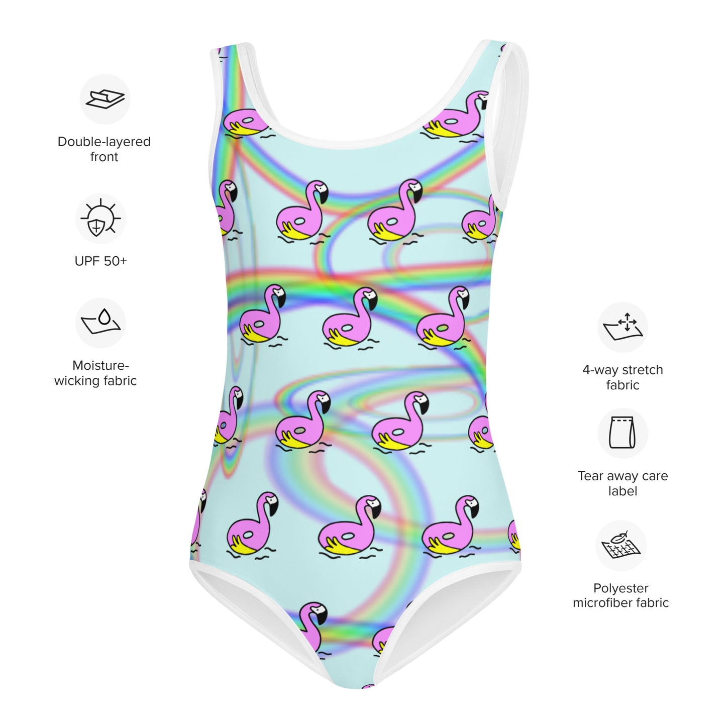 All-Over Print Kids Swimsuit