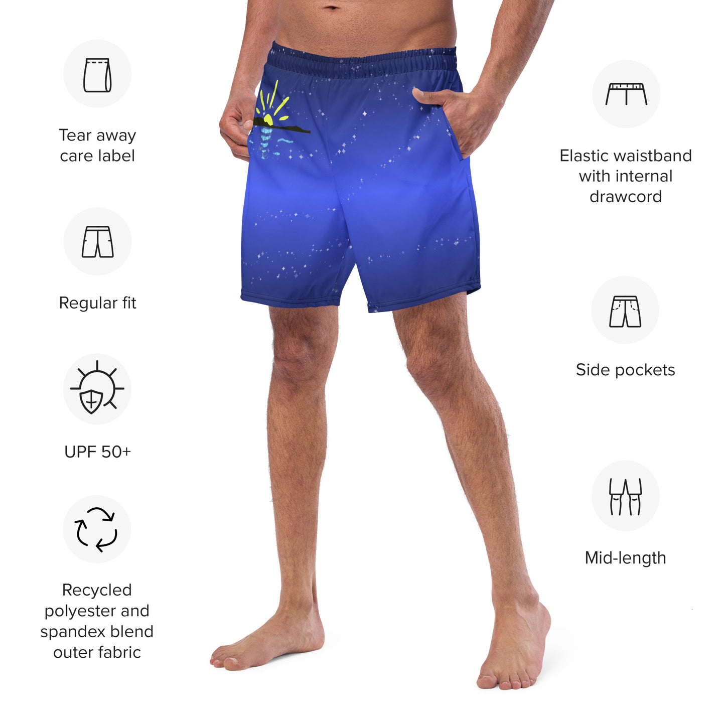 Men's swim trunks