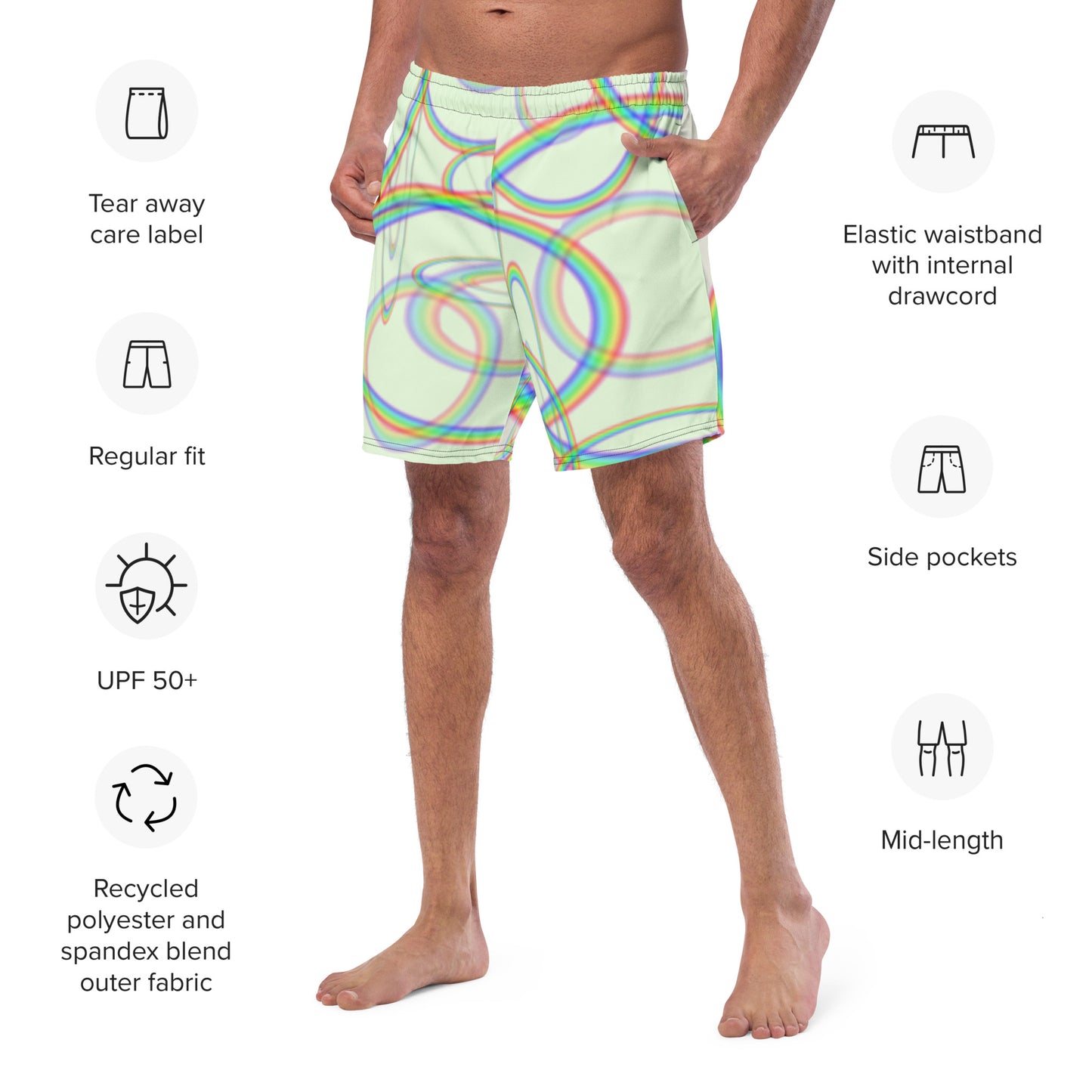 Men's swim trunks