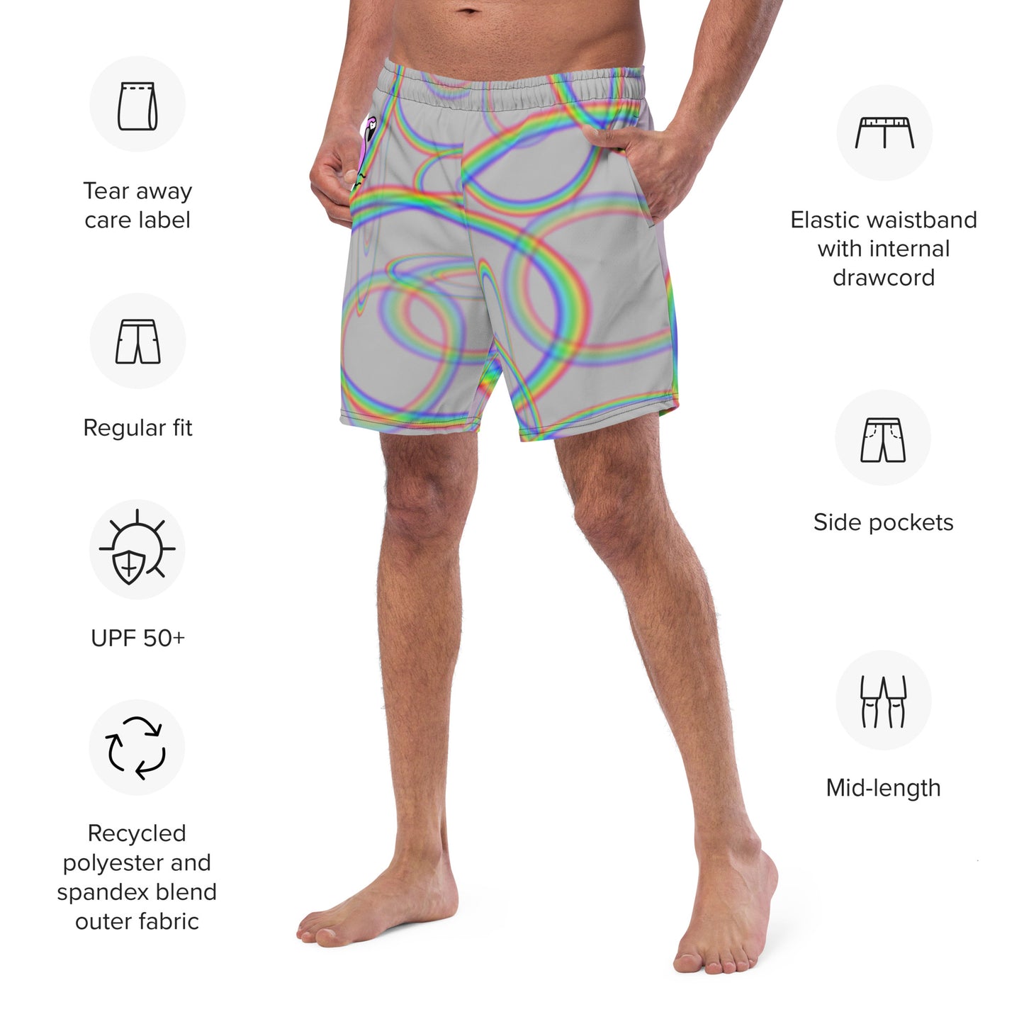 Men's swim trunks