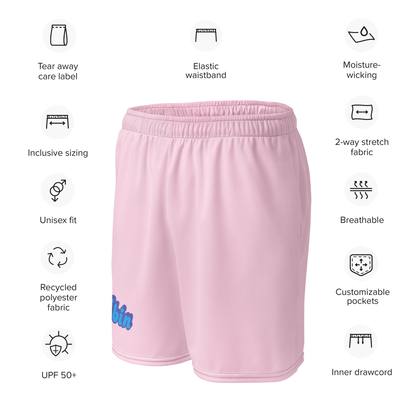 Unisex mesh shorts