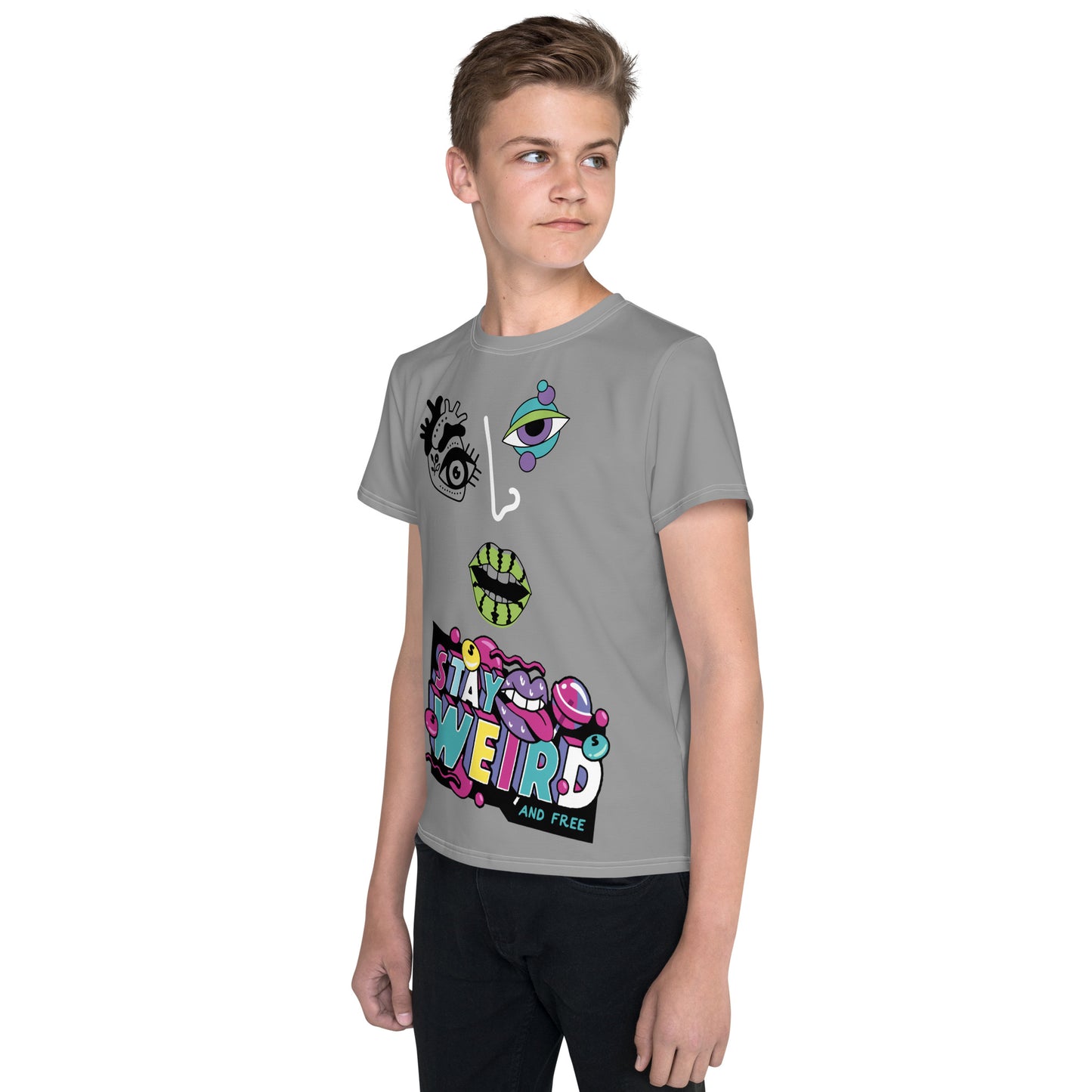 Youth crew neck t-shirt