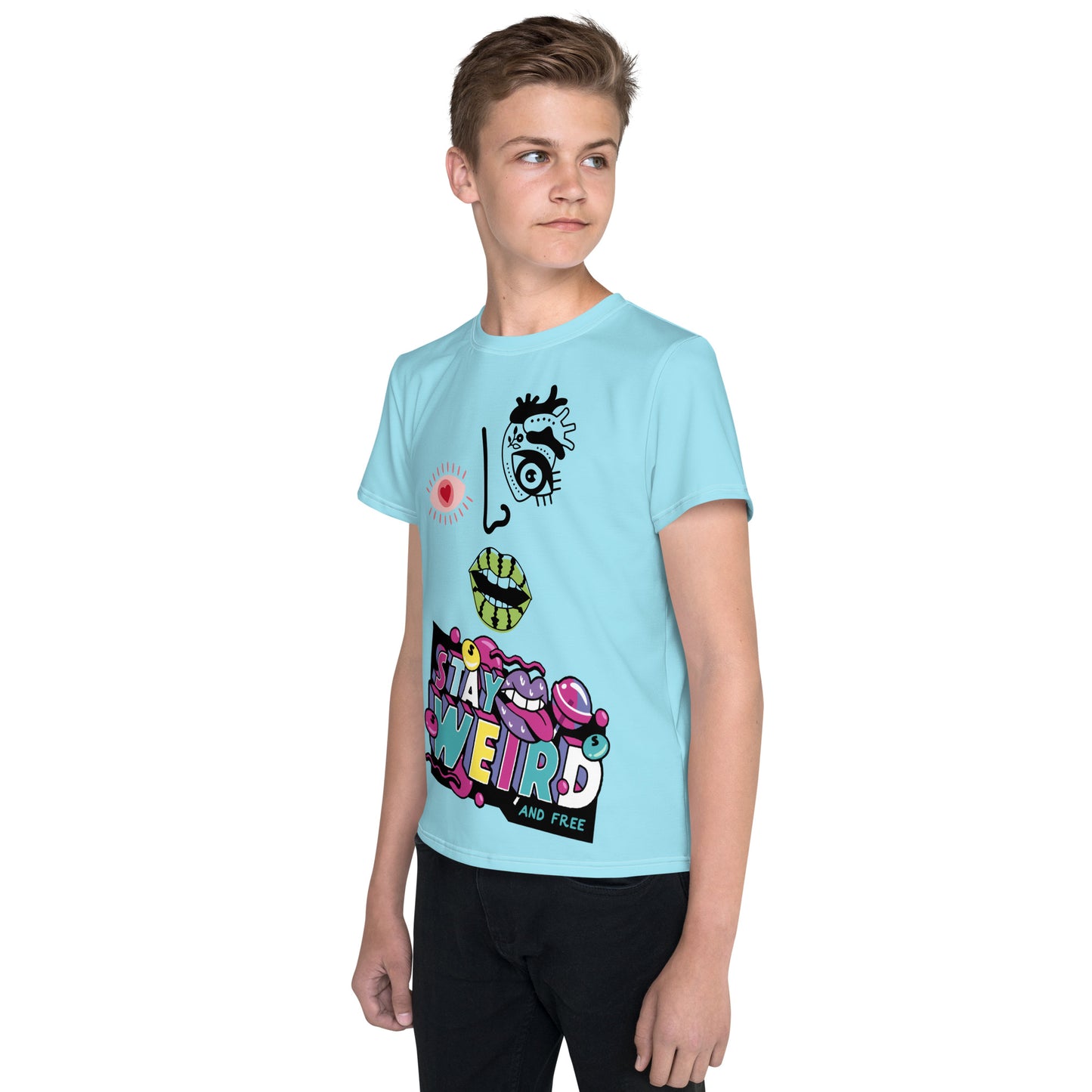 Youth crew neck t-shirt