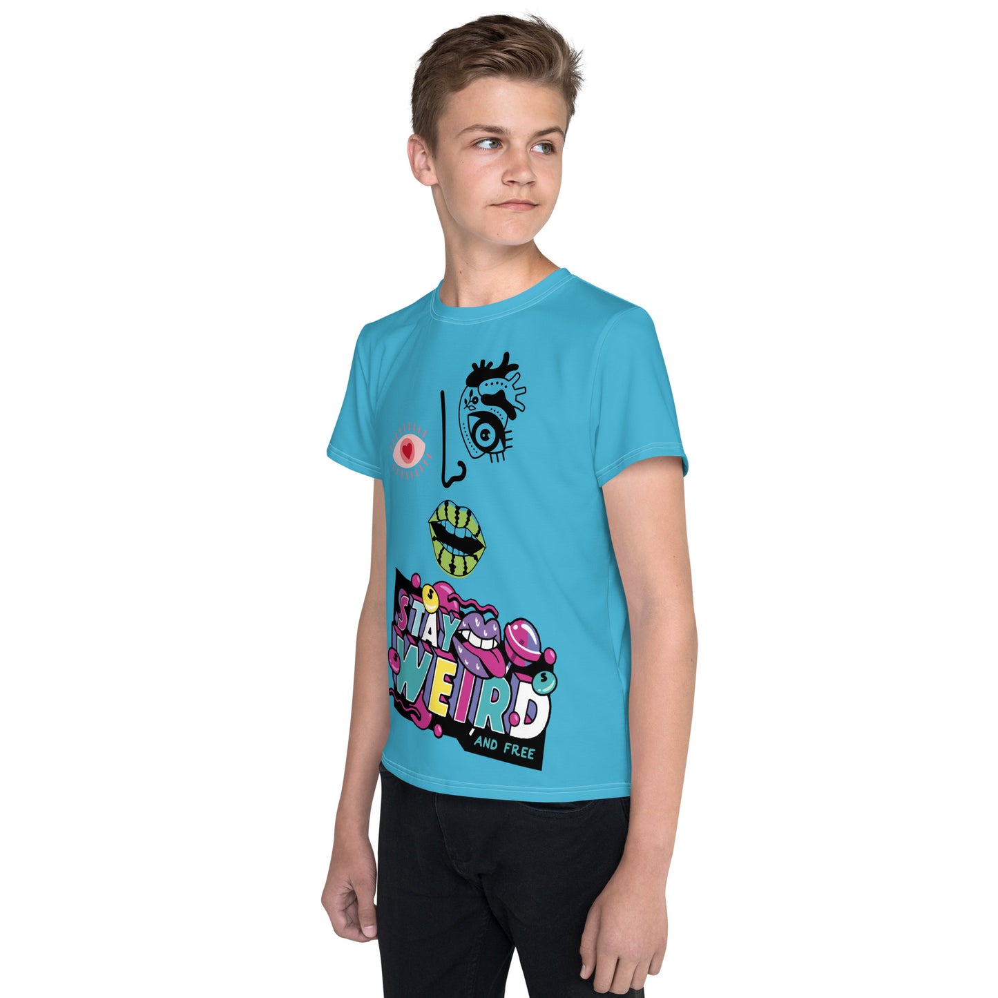 Youth crew neck t-shirt