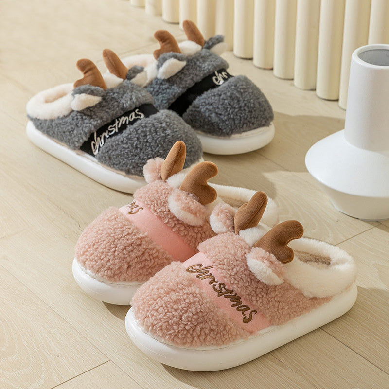 Soft Cozy Christmas Slippers