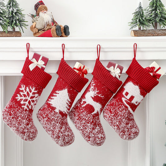 New Decorative Pendant Gift Bag Christmas Socks