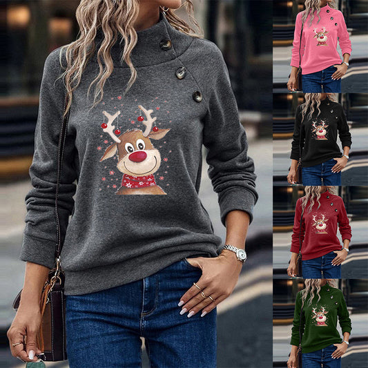 Christmas Loose Sweater Shirt