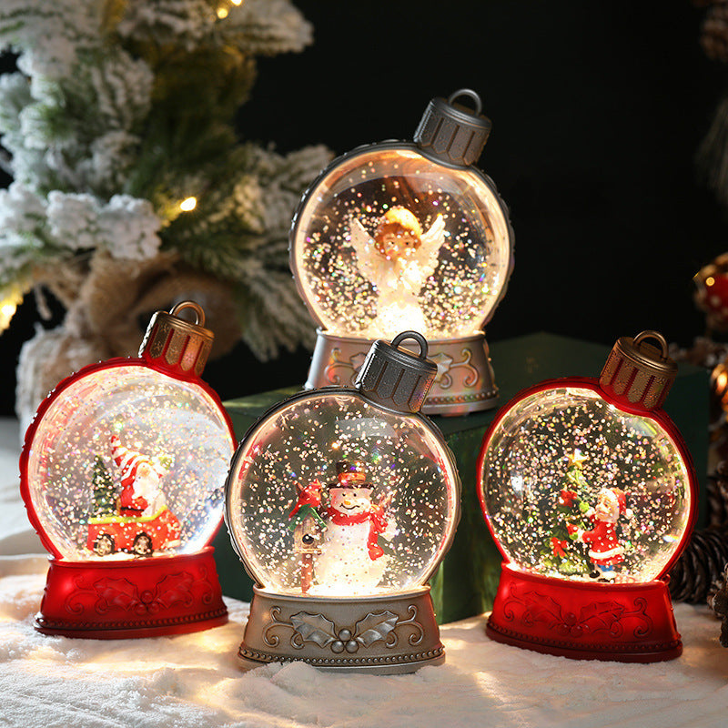 Christmas Holiday Snow Globes Decorations