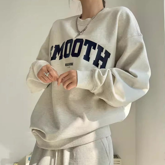 Hoodie and Sweatpants Two-piece Set