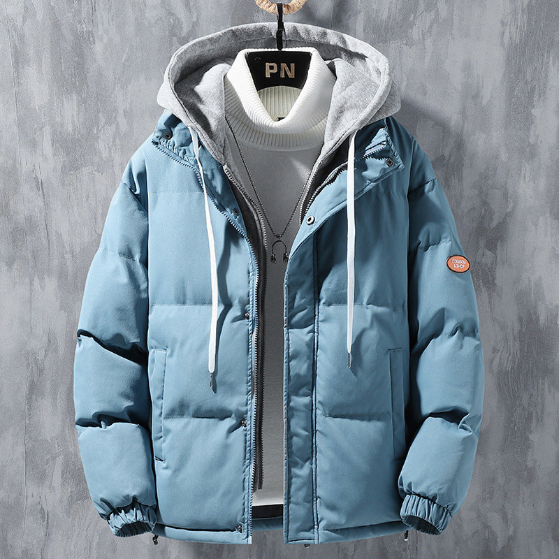 Men's Winter Windproof Hooded Jacket