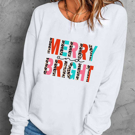 Rainbow Letter Christmas Sweater