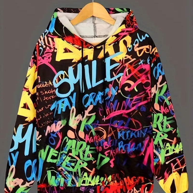 Men's Graffiti Hoodie